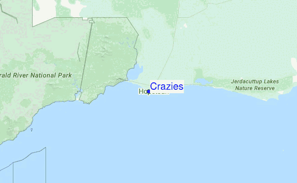 Crazies Location Map