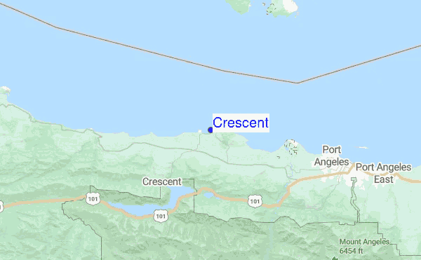 Crescent Location Map