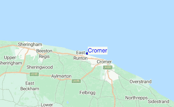 Cromer location map