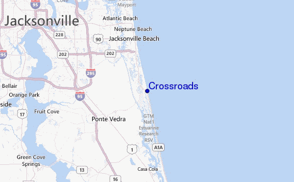 Crossroads Location Map