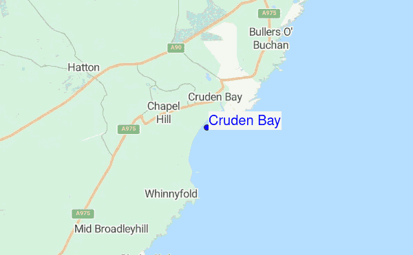 Cruden Bay location map