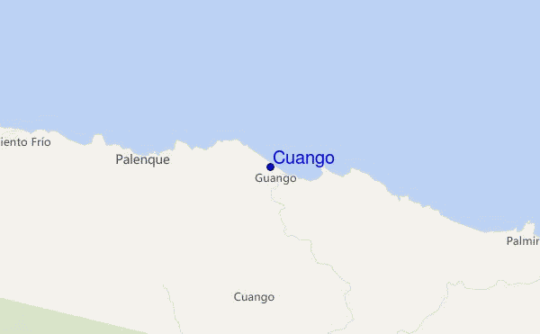 Cuango location map