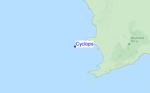 Cyclops location map