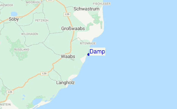 Damp Surf Forecast and Surf Reports (Ostsee, Germany)