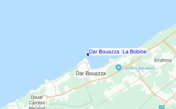 Dar Bouazza (La Bobine) location map