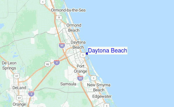 Daytona Beach Tide Chart