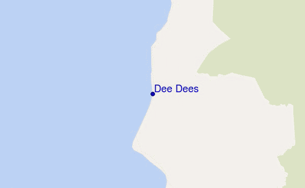 Dee Dees location map