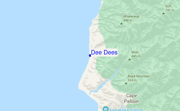 Dee Dees location map