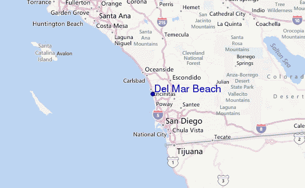 Del Mar Beach Surf Forecast And Surf Reports Cal San Diego County Usa