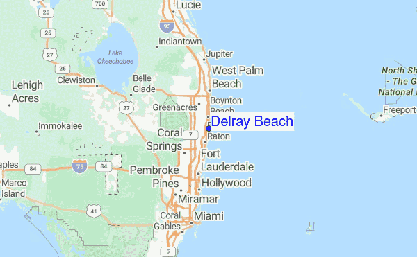 map of delray beach florida area Delray Beach Surf Forecast And Surf Reports Florida South Usa