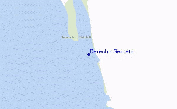 Derecha Secreta location map