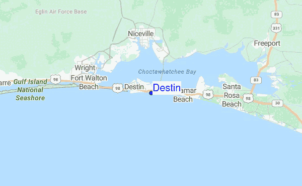 destin surf forecast and surf reports florida  gulf usa