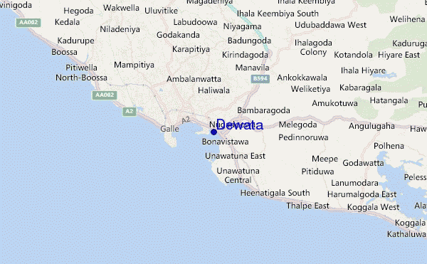 Dewata location map