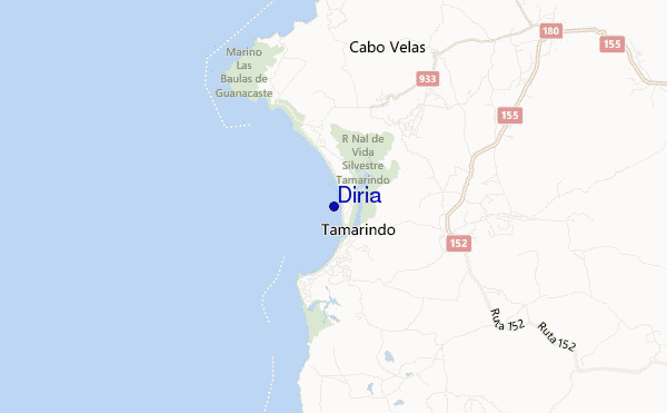 Diria location map