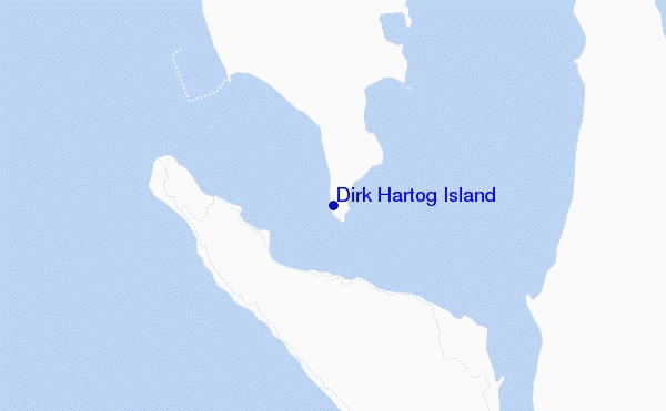 Dirk Hartog Island location map