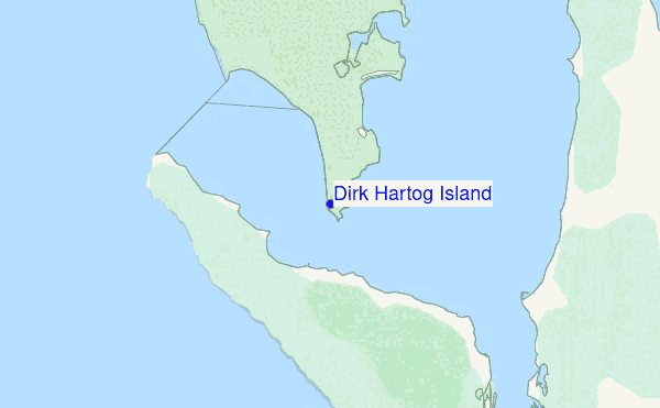 Dirk Hartog Island location map