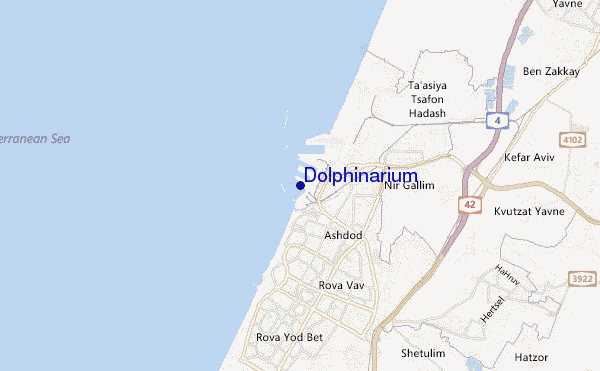 Dolphinarium location map