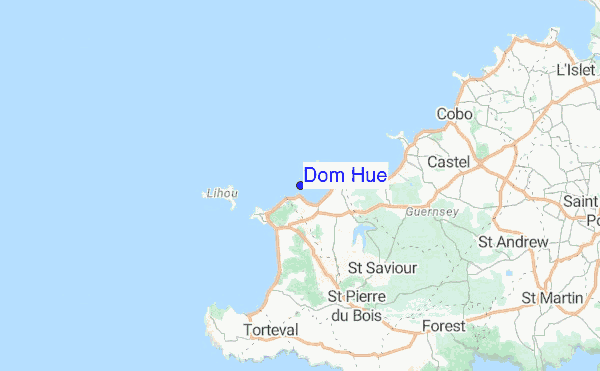 Dom Hue location map