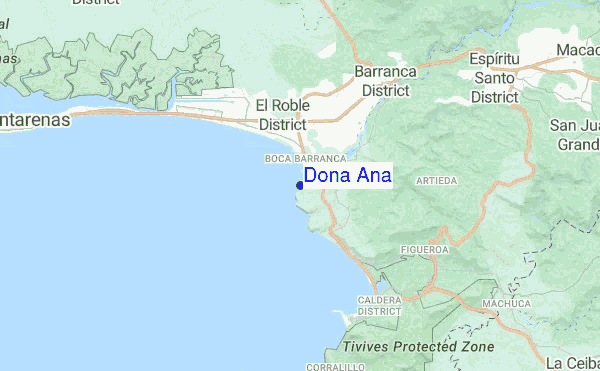 Dona Ana location map