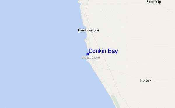 Donkin Bay location map