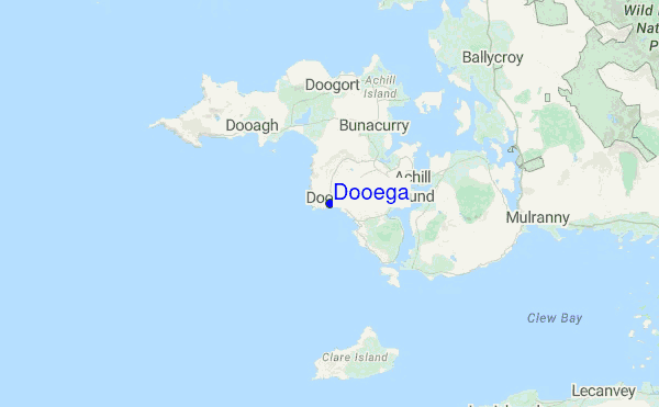 Dooega Location Map