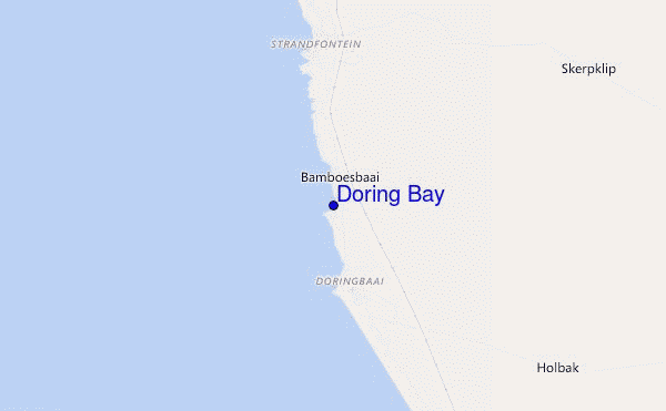 Doring Bay location map