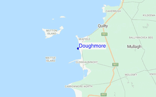 Doughmore location map