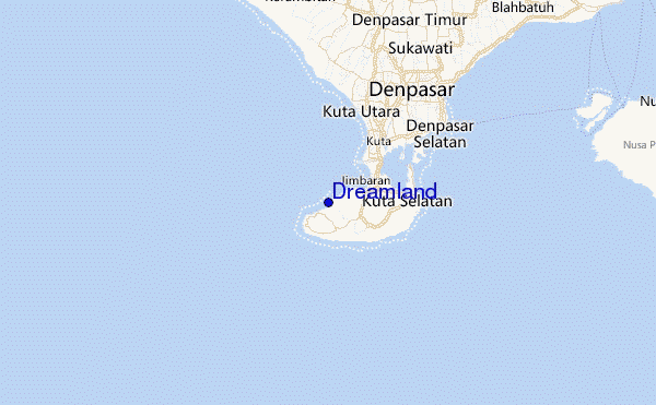 Dreamland Location Map