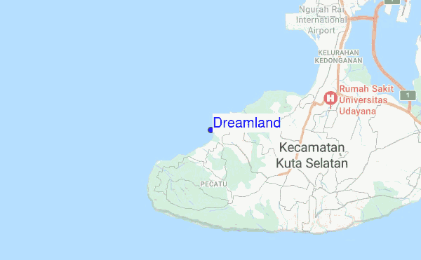 Dreamland location map