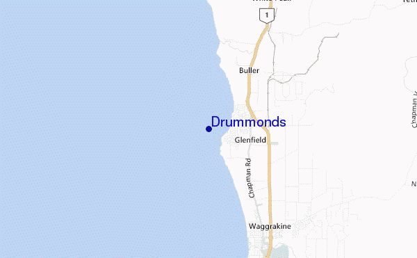 Drummonds location map