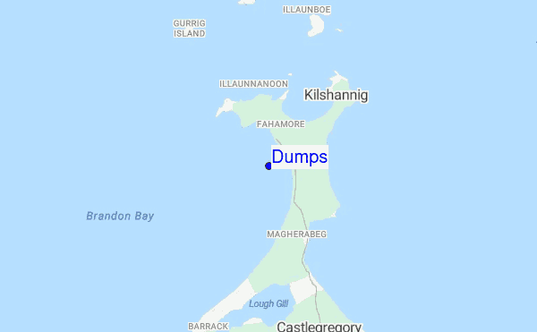 Dumps location map