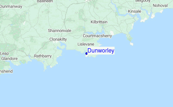 Dunworley Location Map
