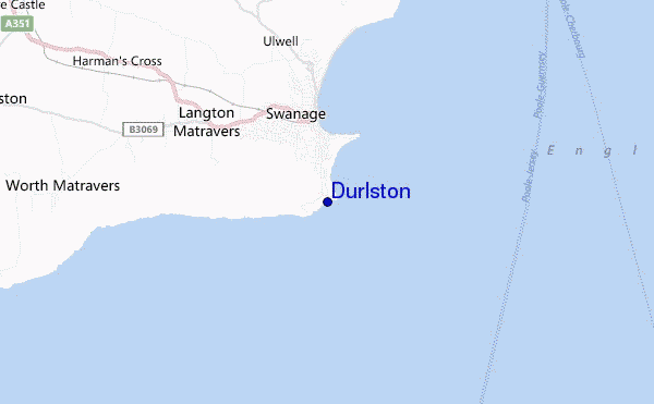 Durlston location map