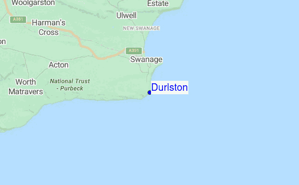 Durlston location map