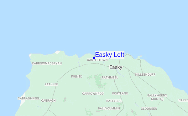 Easky Left location map