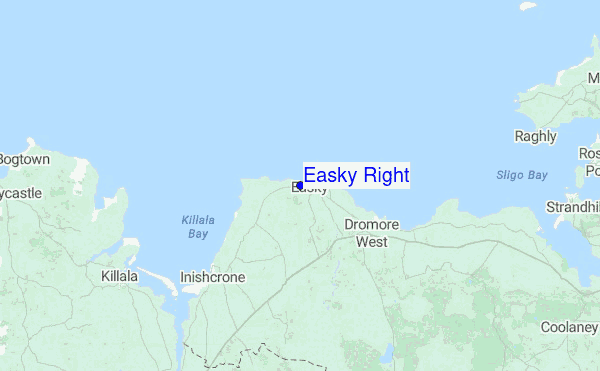 Easky Right Location Map