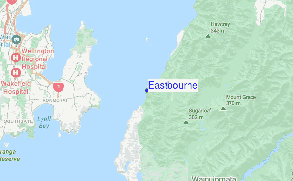 Eastbourne location map