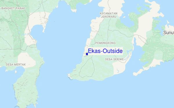 Ekas-Outside location map