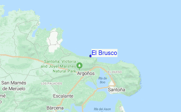 El Brusco location map