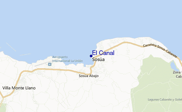 El Canal location map