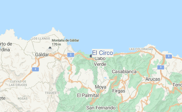 El Circo location map