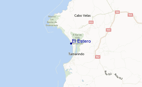 El Estero location map