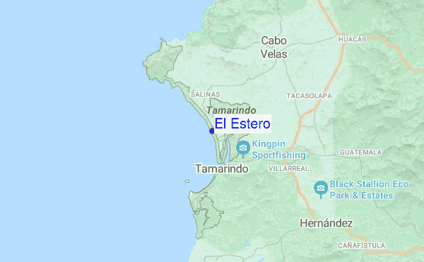 El Estero location map