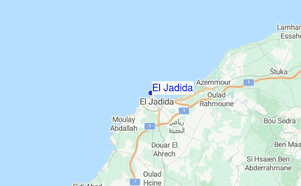 El Jadida Surf Forecast And Surf Reports Central Morocco