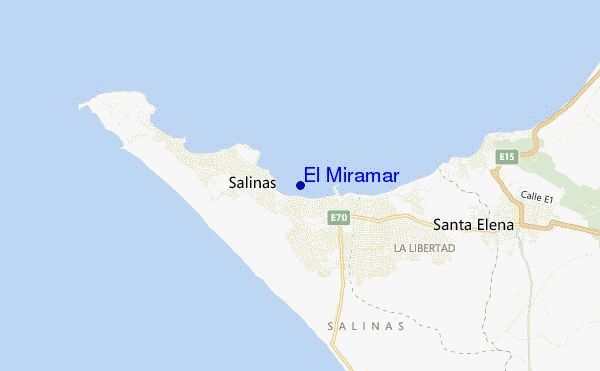 El Miramar location map