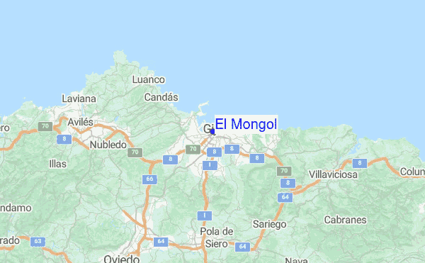 El Mongol Location Map