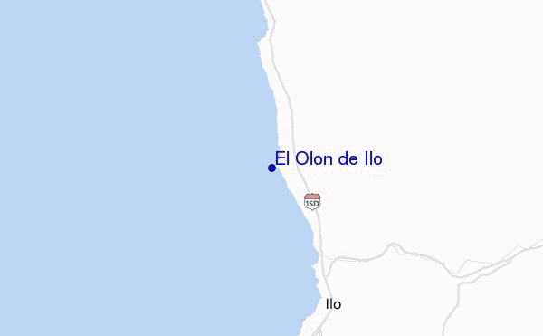 El Olon de Ilo location map