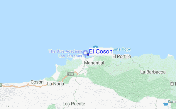 El Coson location map