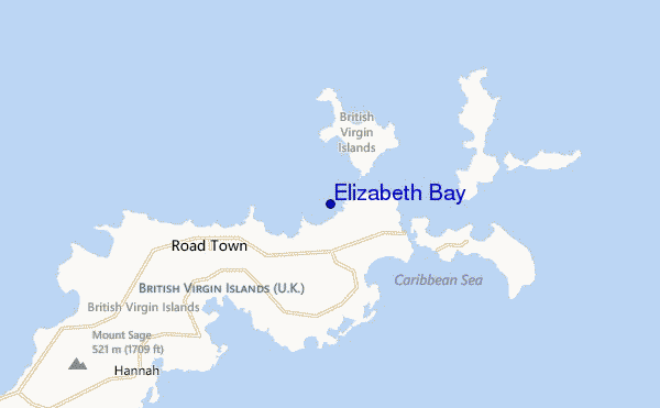 Elizabeth Bay location map