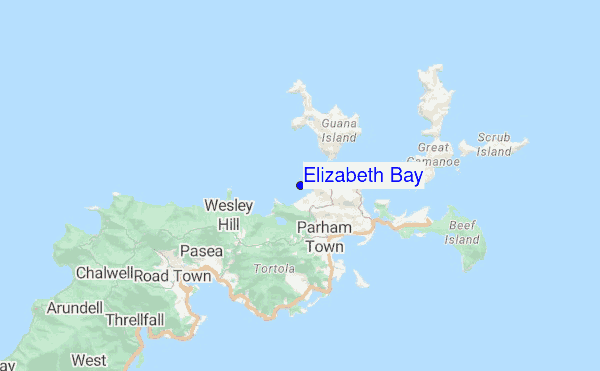 Elizabeth Bay location map